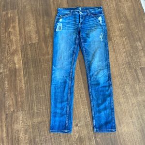 7 for all Man Kind size 28 ripped straight leg